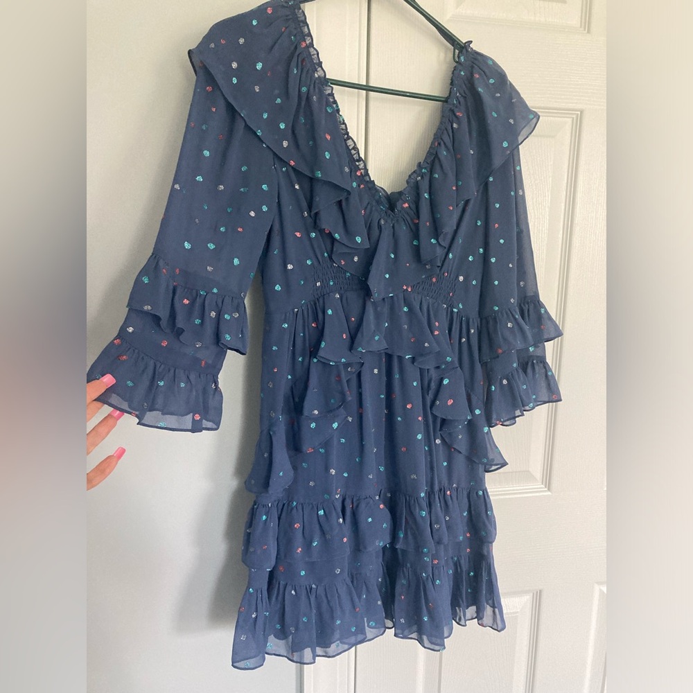 Rebecca Taylor size 2 blue dress brand new with tags